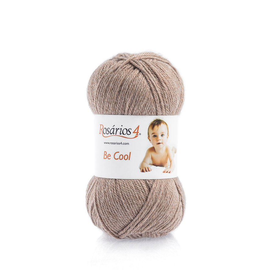 Fio De Tricot Rosarios 4 Be Cool Liso 50G Camel 08 ( Imagem 2 de 2 ) - Preview