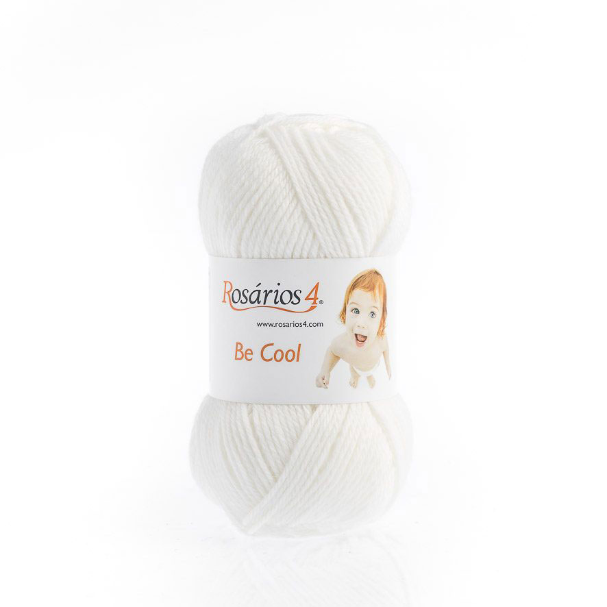 Fio De Tricot Rosarios 4 Be Cool Liso 50G Perola 01 ( Imagem 2 de 2 ) - Preview