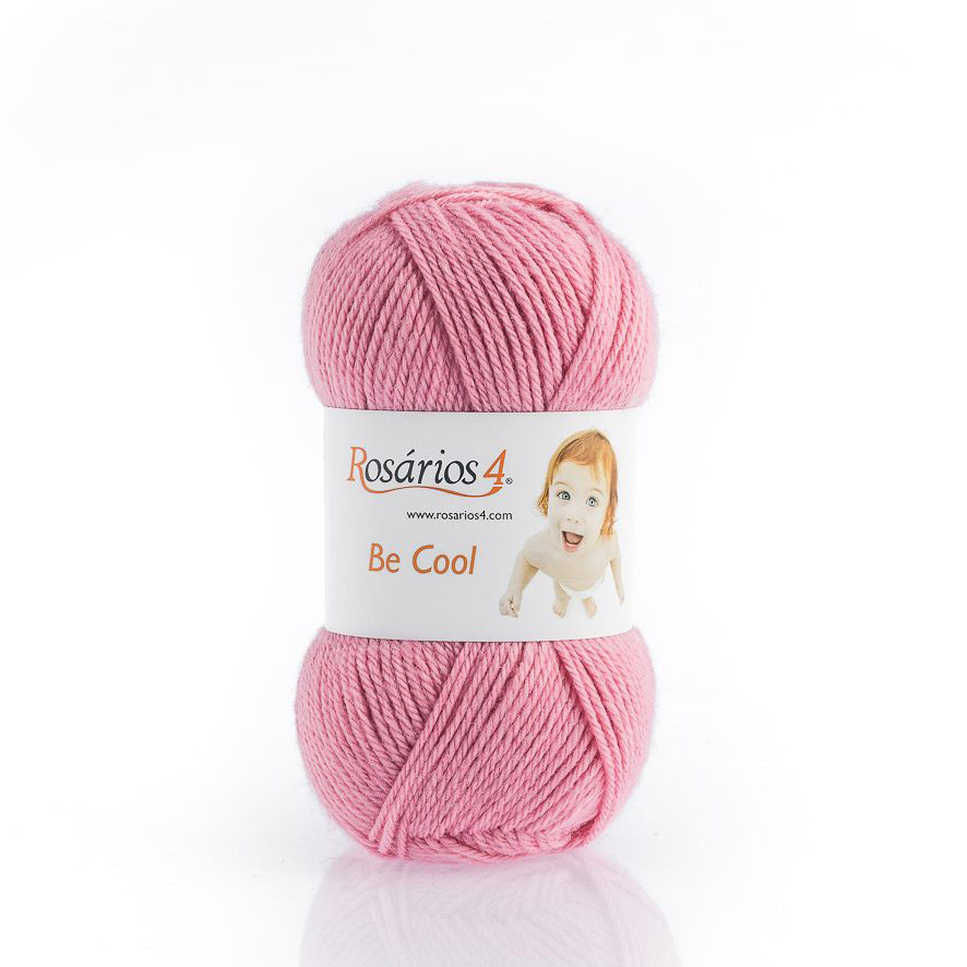 Fio De Tricot Rosarios 4 Be Cool Liso 50G Rosa 19 ( Imagem 2 de 2 ) - Preview