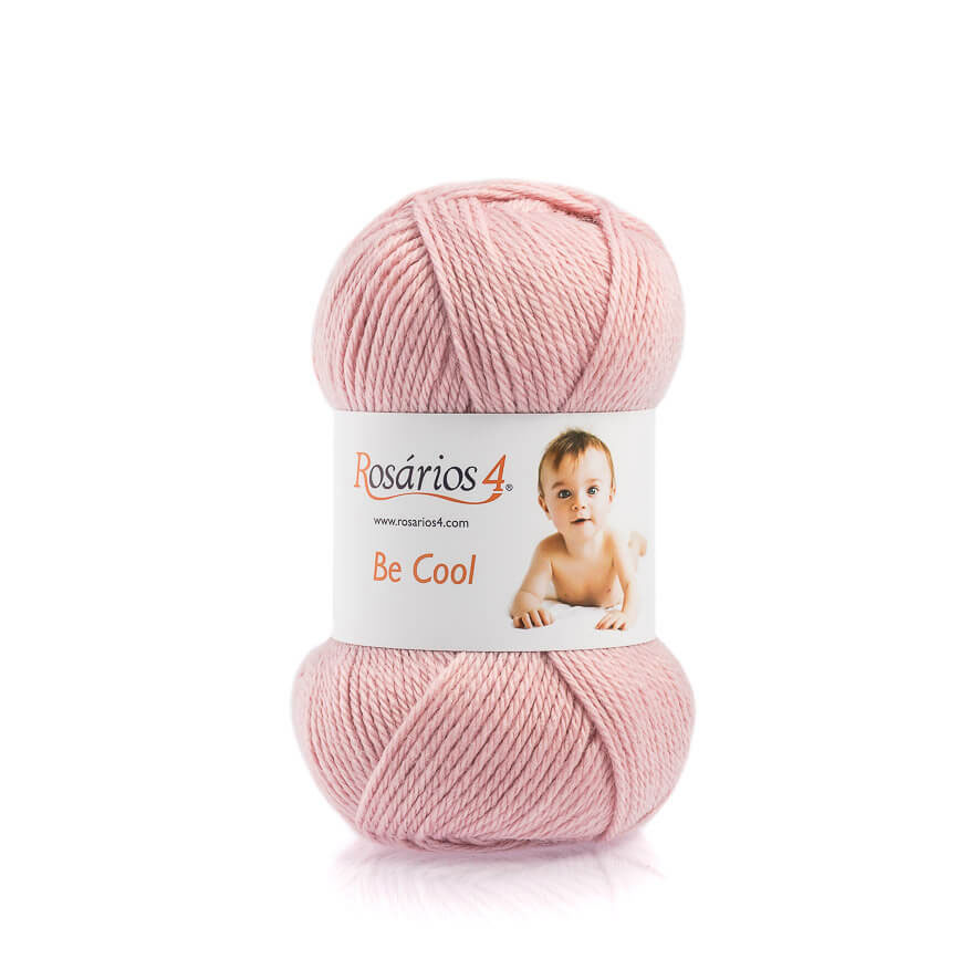 Fio De Tricot Rosarios 4 Be Cool Liso 50G Rosa Velho 27 ( Imagem 2 de 2 ) - Preview