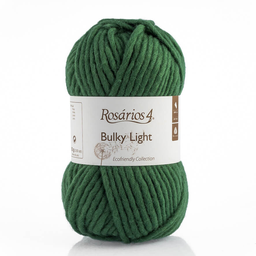 Fio De Tricot Rosarios 4 Bulky Light 100G Verde 116 ( Imagem 2 de 2 ) - Preview