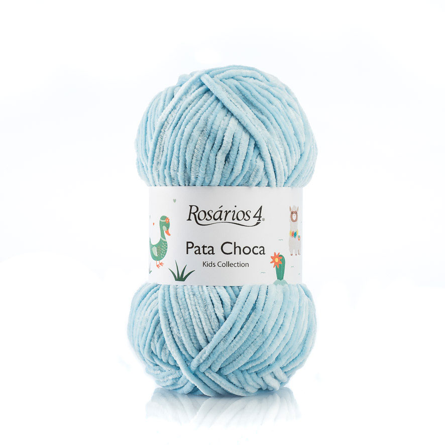 Fio De Tricot Rosarios 4 Pata Choca 50G Azul Bebe 4 ( Imagem 2 de 2 ) - Preview