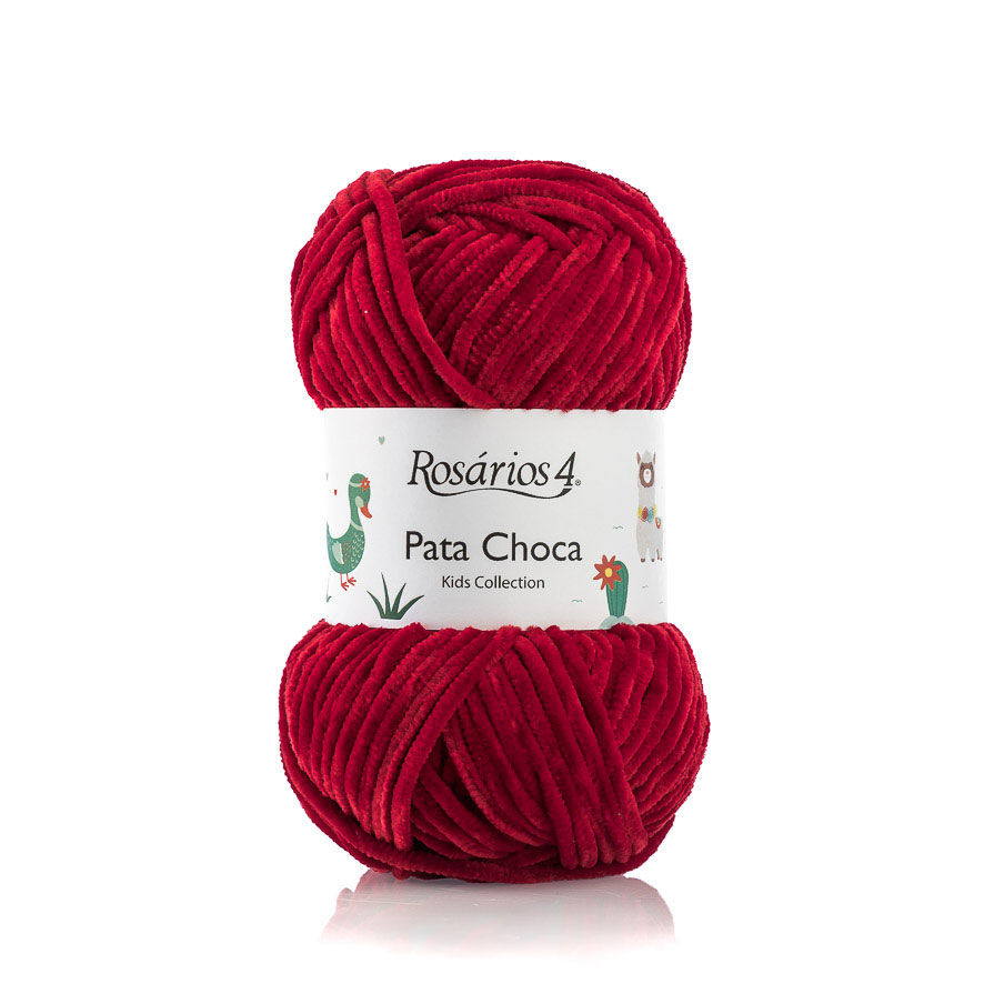 Fio De Tricot Rosarios 4 Pata Choca 50G Vermelho 13 ( Imagem 2 de 2 ) - Preview