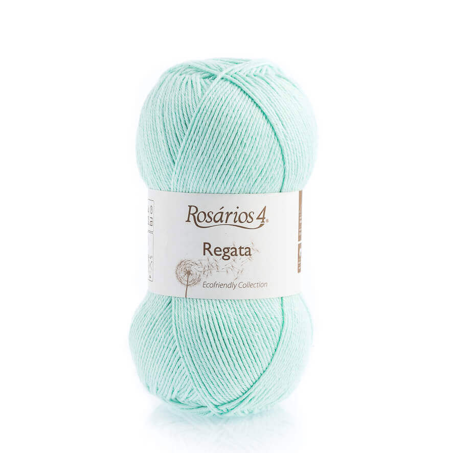 Fio De Tricot Rosarios 4 Regata 100G Verde Agua 112 ( Imagem 2 de 2 ) - Preview