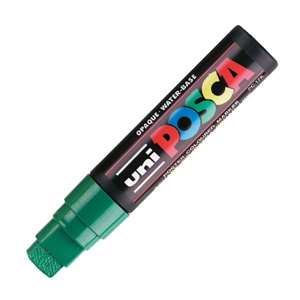 Marcador Uni Posca Pc-17K Extra Grosso 15Mm Verde 6 ( Imagem 2 de 2 ) - Preview