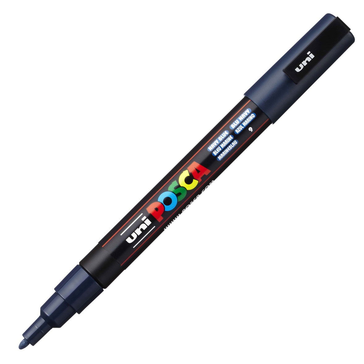 UNI - POSCA PC-3M NAVY BLUE - 9 ( Imagem 2 de 2 ) - Preview