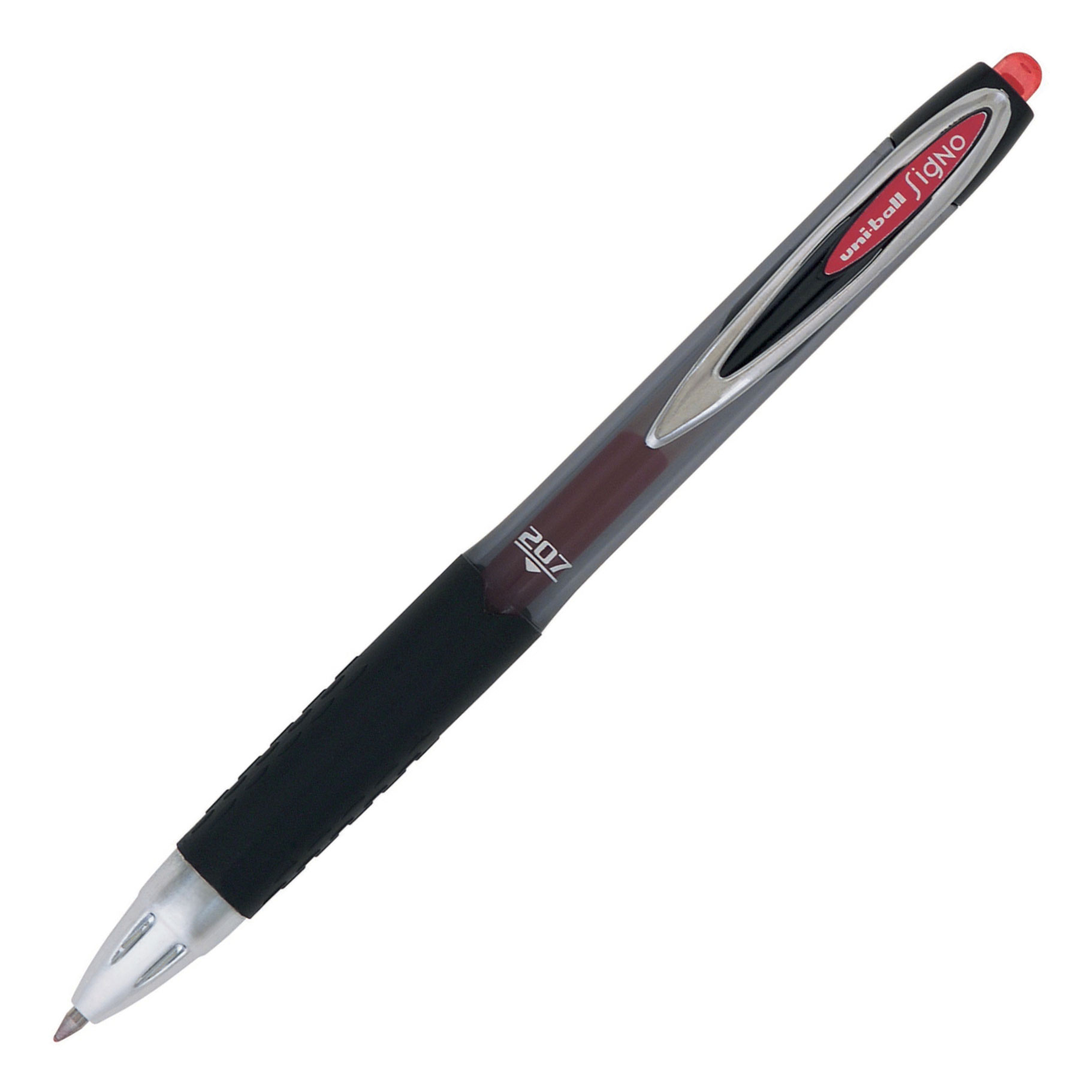 Esferográfica Uni-ball Roller Umn-207 Retrátil 0,7 mm Cor Vermelho ( Imagem 2 de 4 ) - Preview