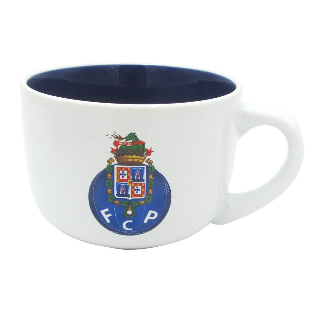 Caneca Almocadeira Porto Branco/Azul Pto1079 ( Imagem 2 de 3 ) - Preview