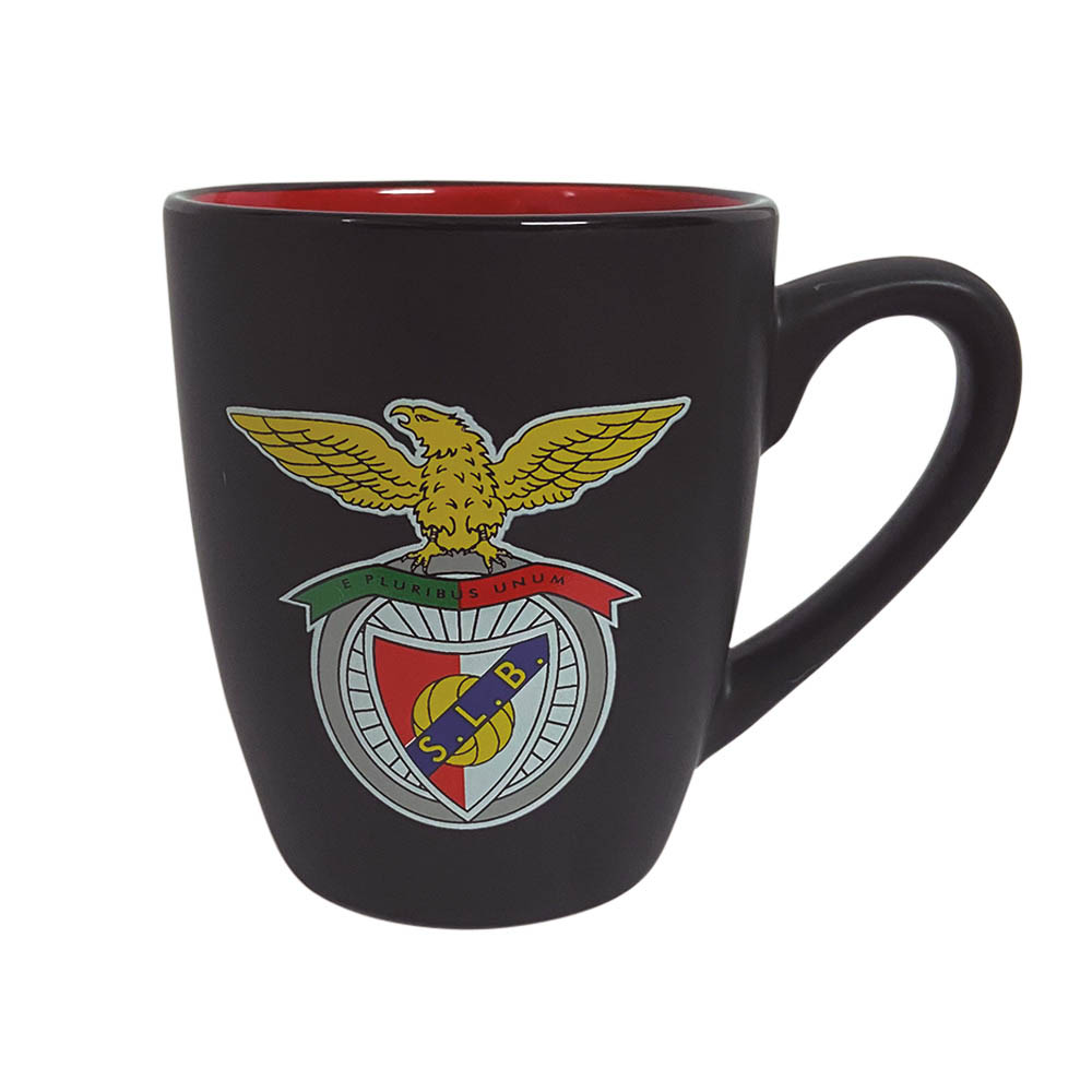 Caneca Benfica Preto/Vermelho Ben1075 ( Imagem 2 de 3 ) - Preview