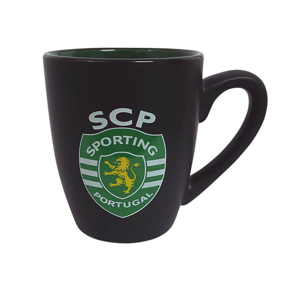 Caneca Sporting Preto/Verde Sp1075 ( Imagem 3 de 3 ) - Preview