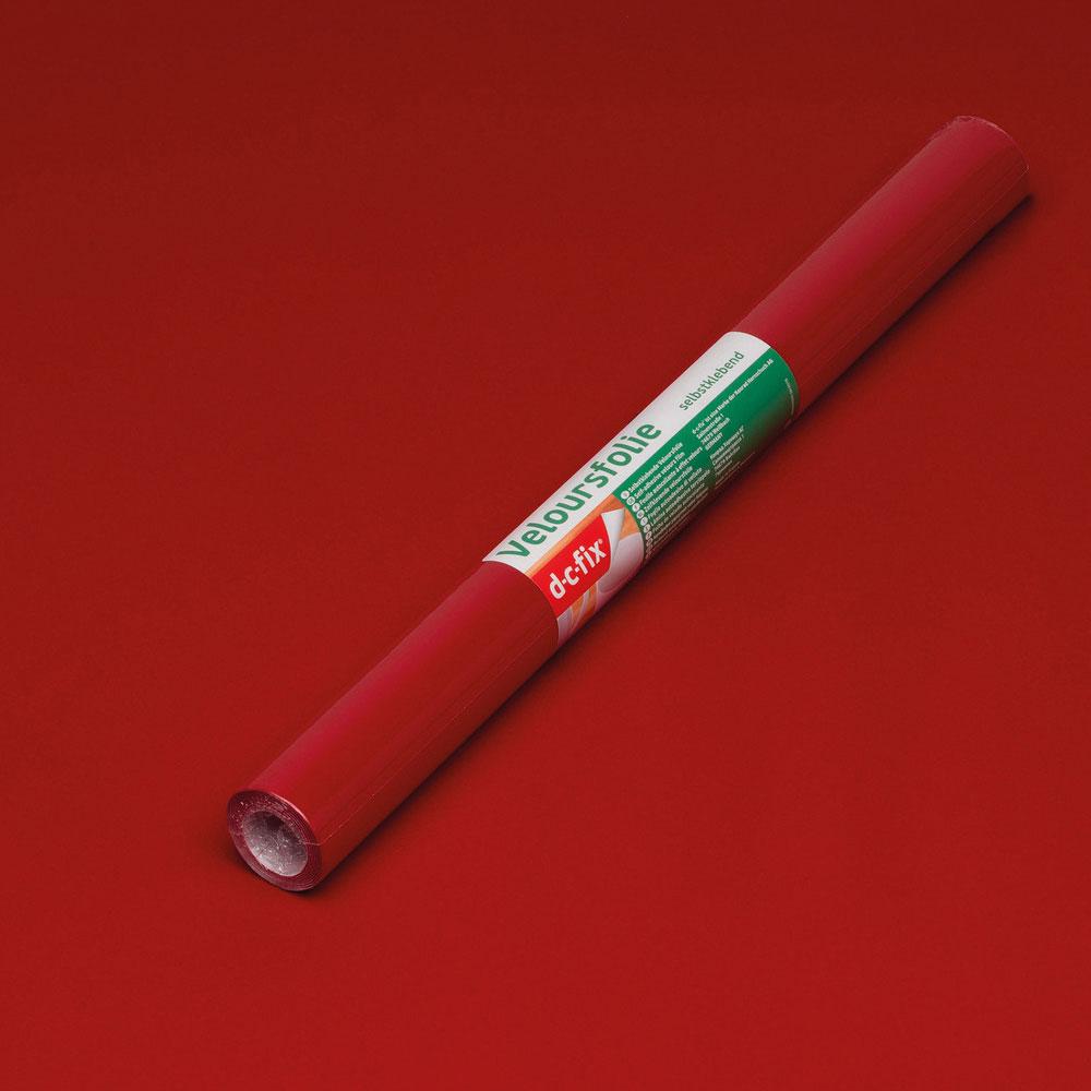 Papel Autocolante Veludo Vermelho 5m 2051712 ( Imagem 2 de 4 ) - Preview