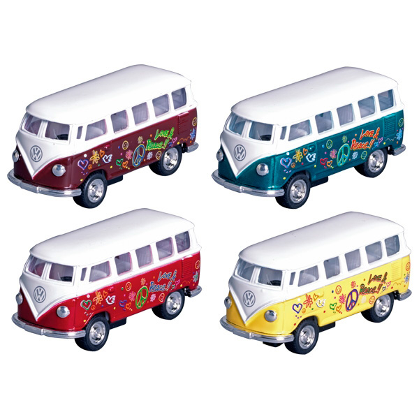 Carrinha Vw Classico Bus (1962) Miniatura 1:64 6,5Cm Sortido Goki 12087 ( Imagem 2 de 2 ) - Preview
