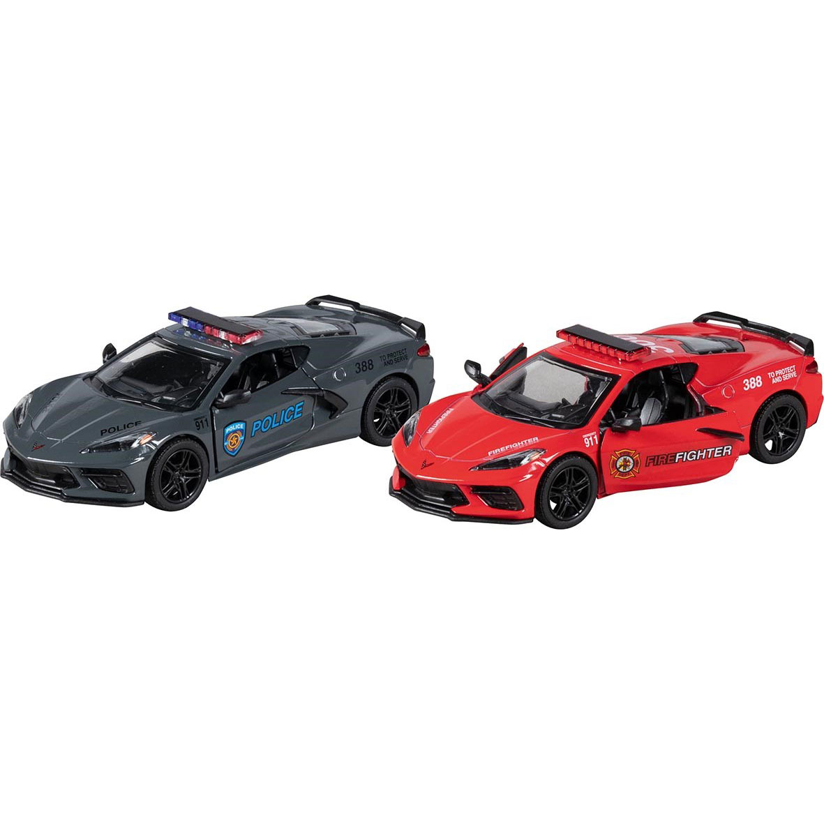 Carro Corvette (2021) Miniatura 1:36 13Cm Sortido Goki 12320 ( Imagem 2 de 2 ) - Preview