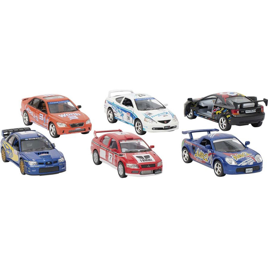 Carro De Rally Miniatura 1:36 12,5Cm Sortido Goki 12188 ( Imagem 2 de 2 ) - Preview