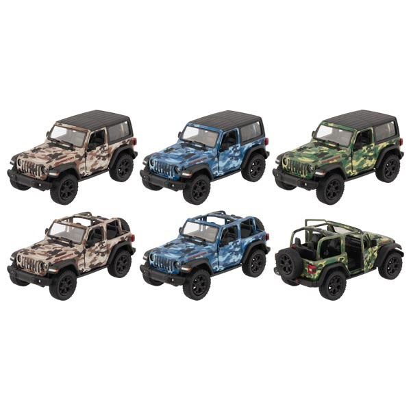 Carro Jeep Wrangler (2018) Miniatura 1:34 12,5Cm Sortido Goki 12291 ( Imagem 2 de 2 ) - Preview