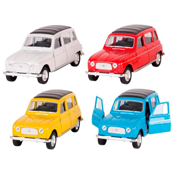Carro Renault 4 Miniatura 1:34 11,5Cm Sortido Goki 12264 ( Imagem 2 de 2 ) - Preview