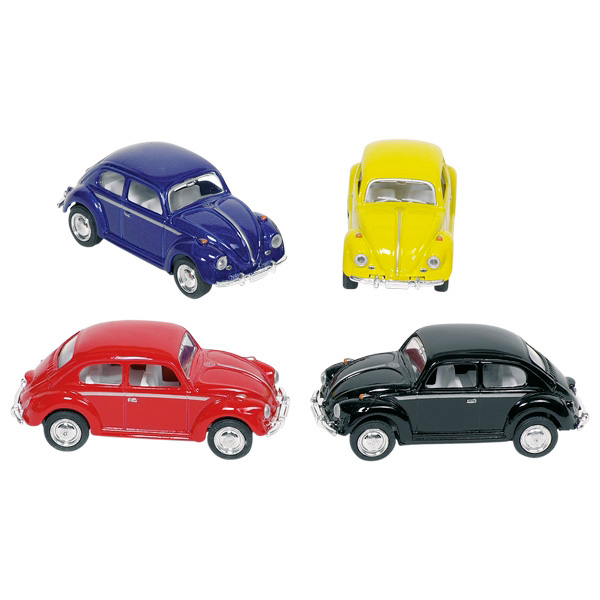 Carro Vw Beetle Classico (1967) Miniatura 1:64 6,5Cm Sortido Goki 12099 ( Imagem 2 de 2 ) - Preview