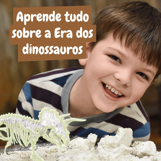 Science4You Escavações Fósseis Brilha no Escuro - Triceratops ( Imagem 4 de 7 ) - Preview