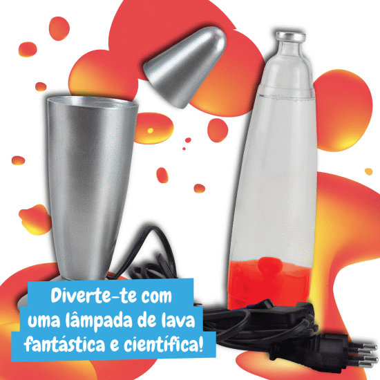 Science4You Candeeiro de Lava Vermelho ( Imagem 2 de 5 ) - Preview