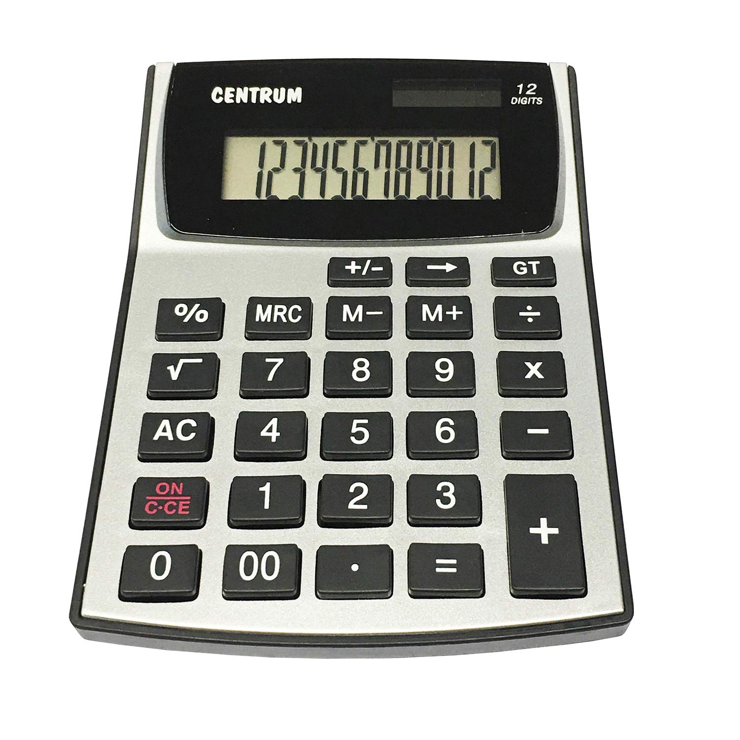 Calculadora De Secretária Centrum Compact Preto 12 Dígitos 83401 ( Imagem 3 de 4 ) - Preview