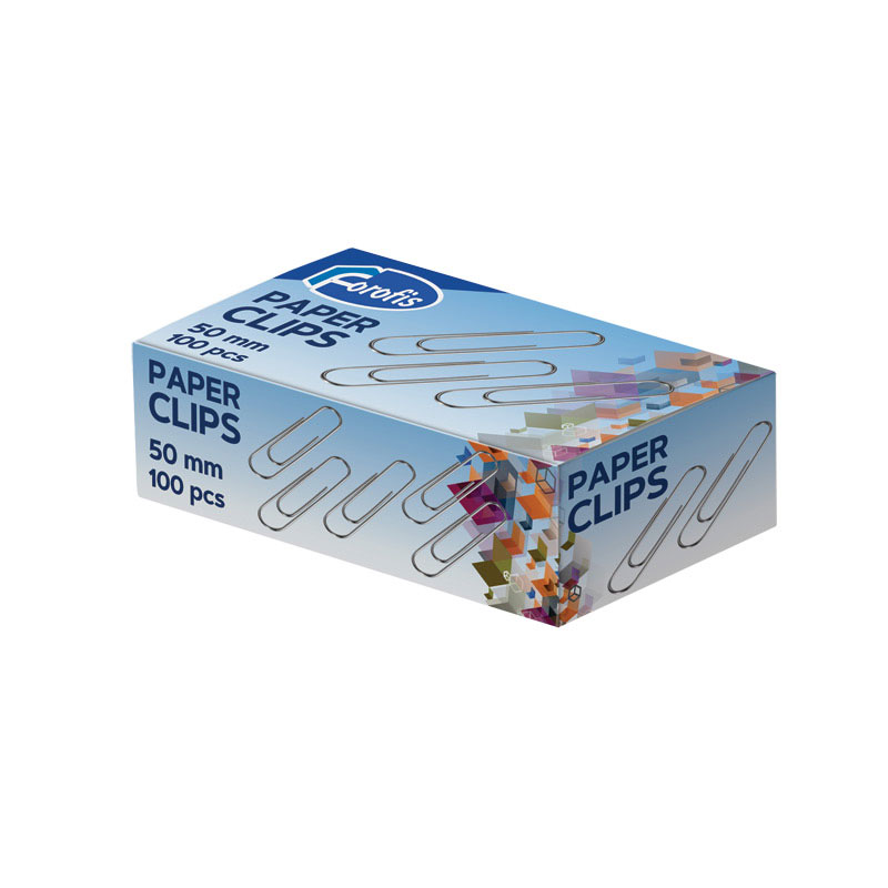 Clips Niquelados N.10 50Mm Forofis Cx C/100 91355/80059 ( Imagem 2 de 4 ) - Preview