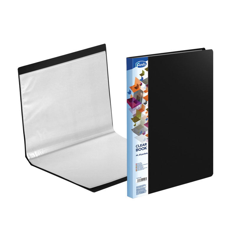 Portefólio Forofis A4 20 Bolsas Preto 91201 ( Imagem 2 de 2 ) - Preview