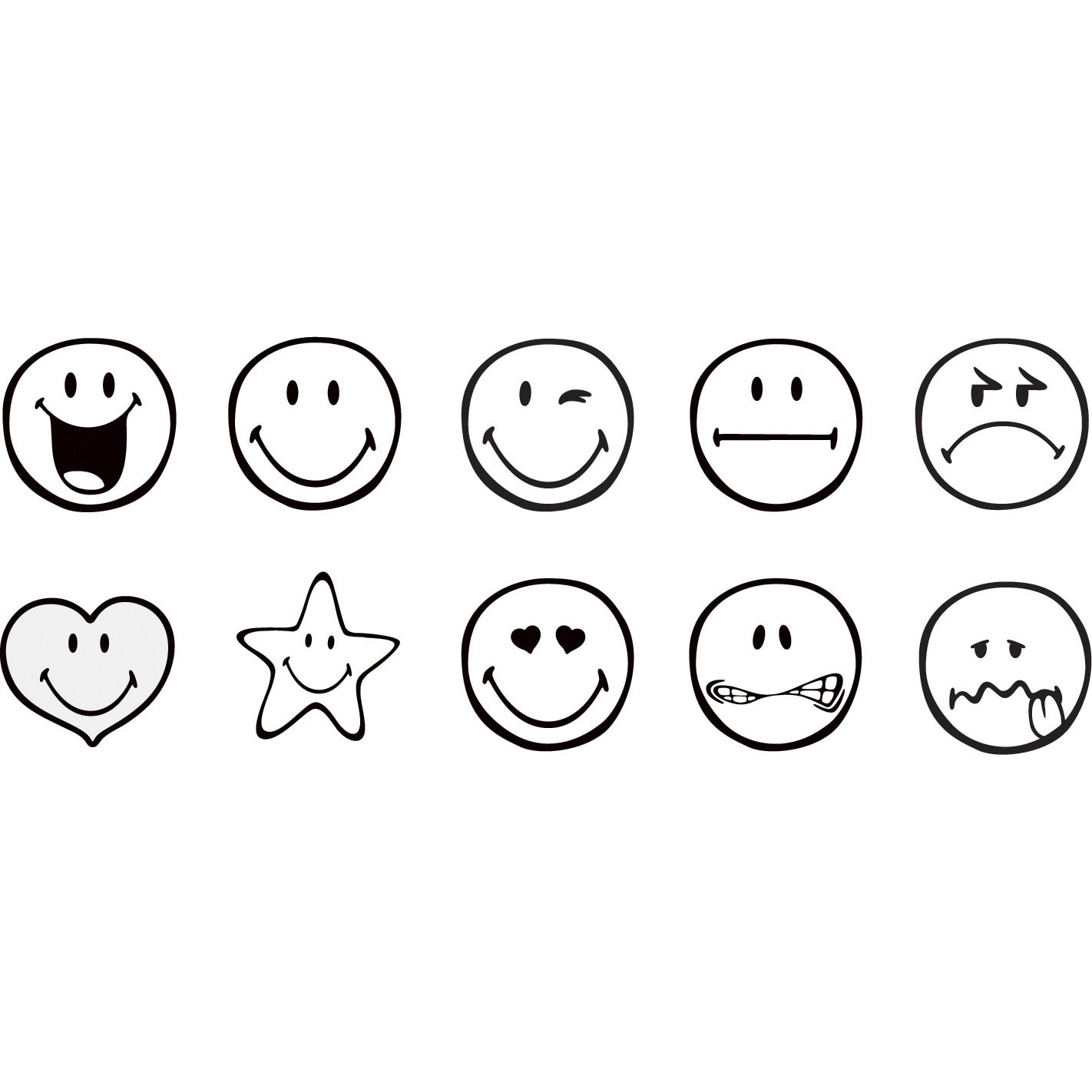 Carimbo Smiley Aladine Cx. C/10 03626 ( Imagem 2 de 3 ) - Preview