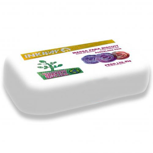 Pasta De Modelar Biscuit Inkway Branco 900G 2003 ( Imagem 2 de 2 ) - Preview