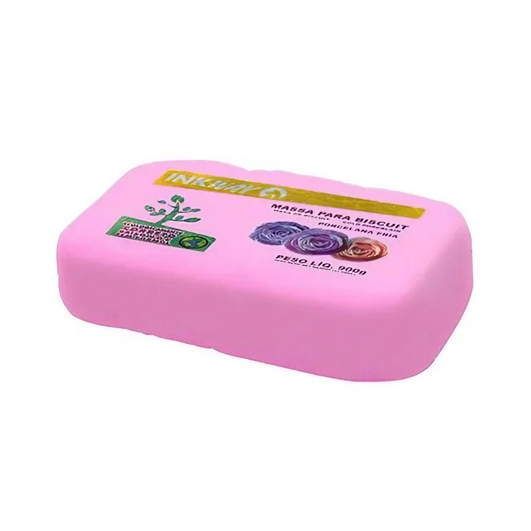 Pasta De Modelar Biscuit Inkway Rosa Bebe 85G 410011 ( Imagem 2 de 2 ) - Preview