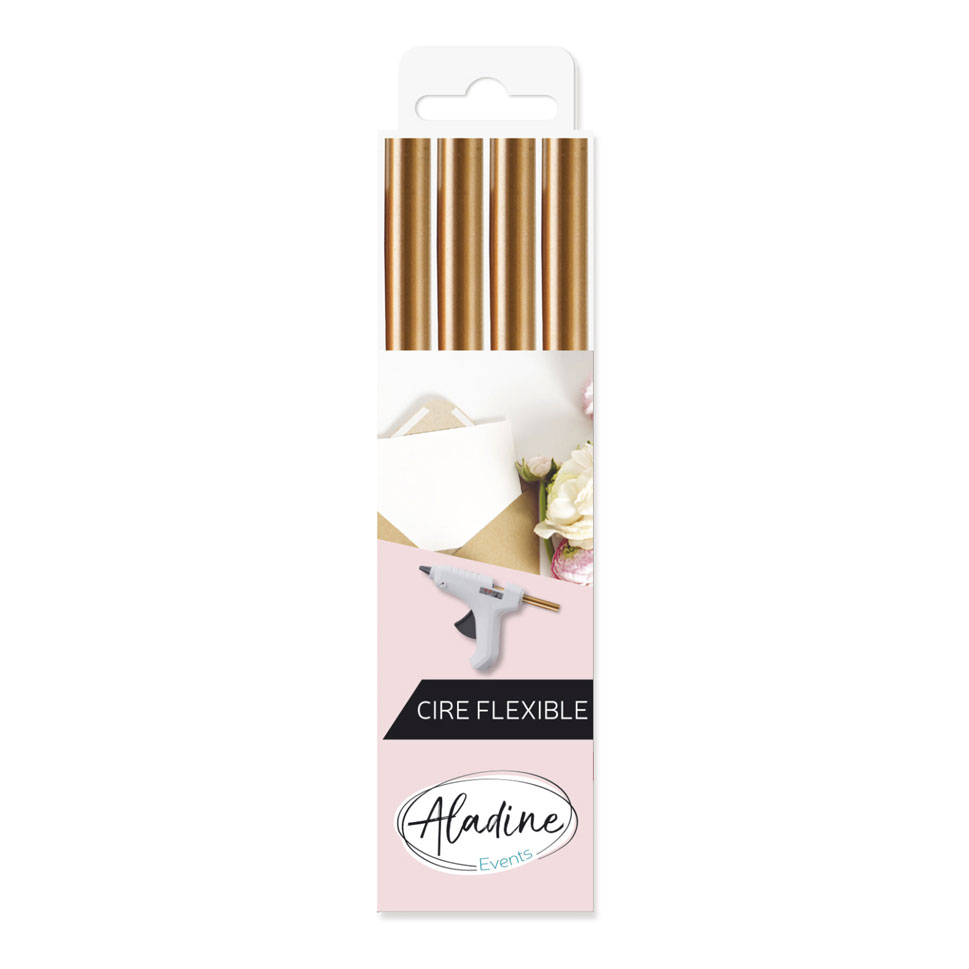 Lacre Aladine Ouro 1,2X18Cm C/4 72426 ( Imagem 2 de 2 ) - Preview