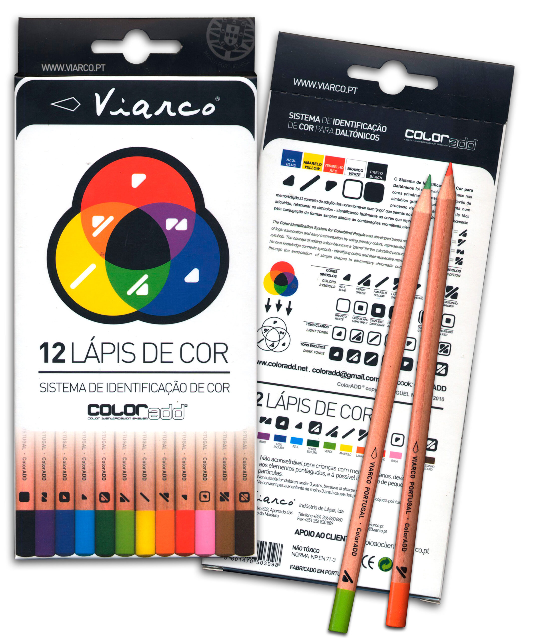 Lapis Cor Viarco Color Add Cx.12 ( Imagem 2 de 2 ) - Preview