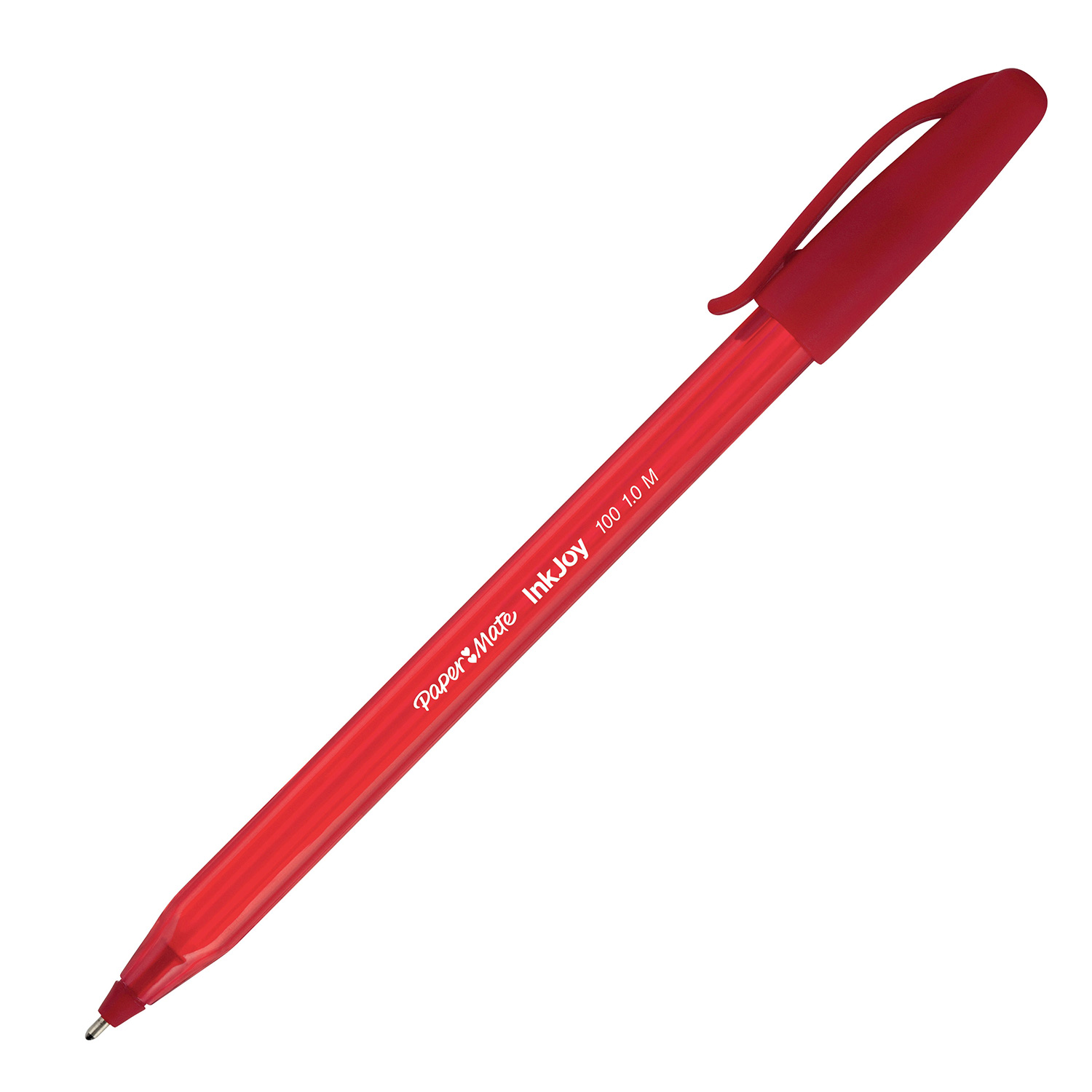 Esferográfica Paper Mate Inkjoy 100 Ponta Media traço 1 mm Vermelho ( Imagem 2 de 5 ) - Preview