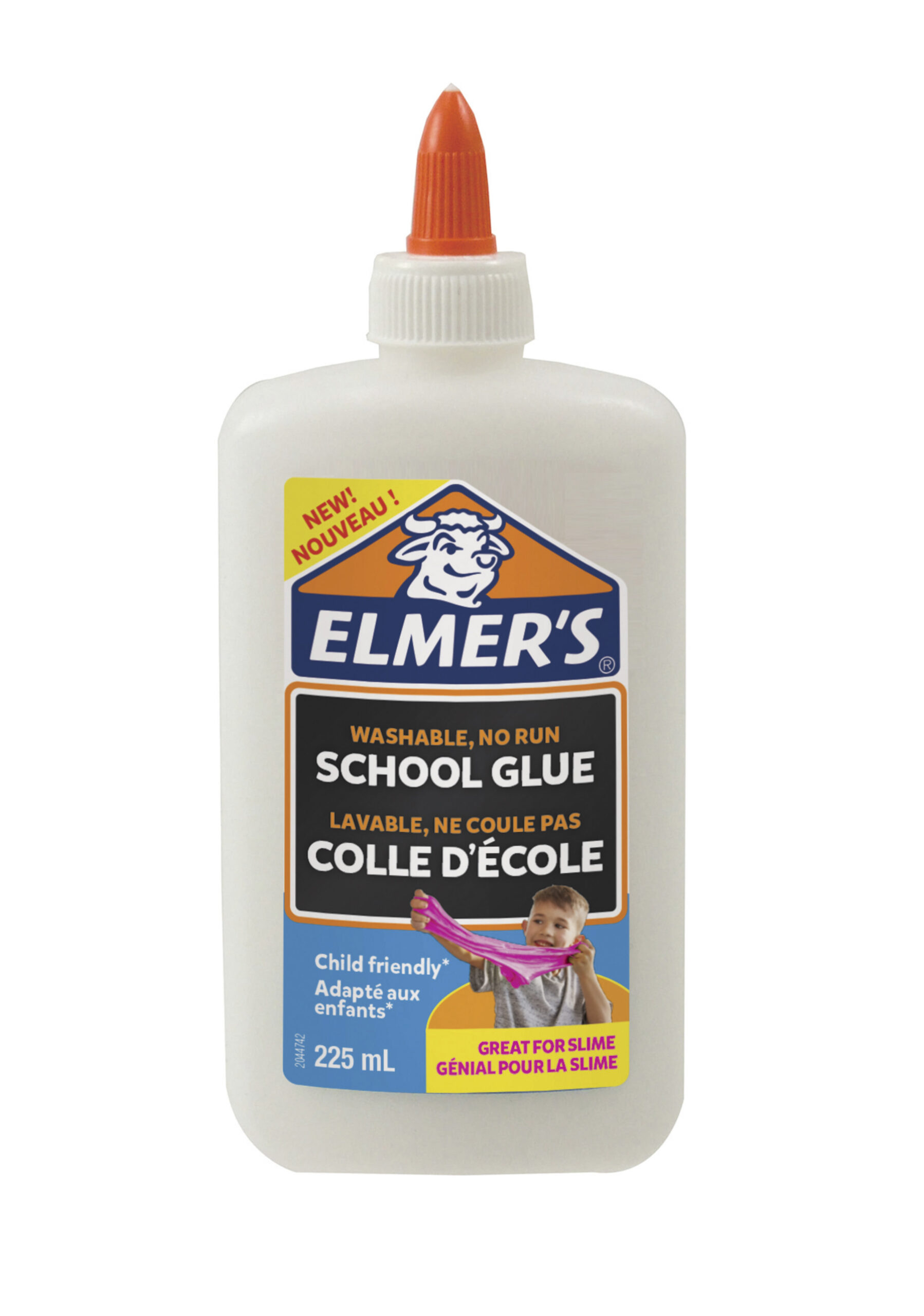 Cola P/Slime Elmer'S Branco 225Ml 2079102 ( Imagem 2 de 2 ) - Preview
