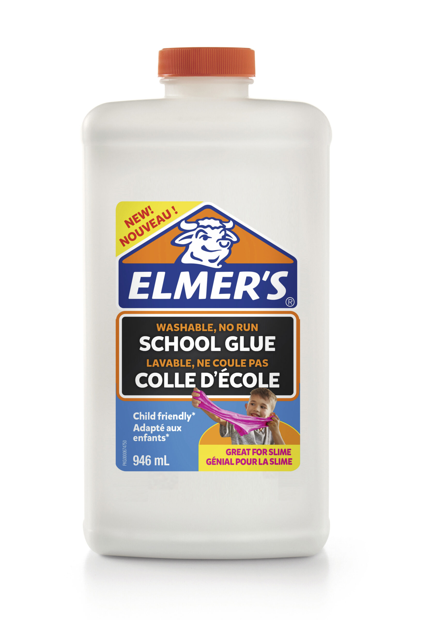 Cola P/Slime Elmer'S Branco 946Ml 2079104 ( Imagem 2 de 2 ) - Preview