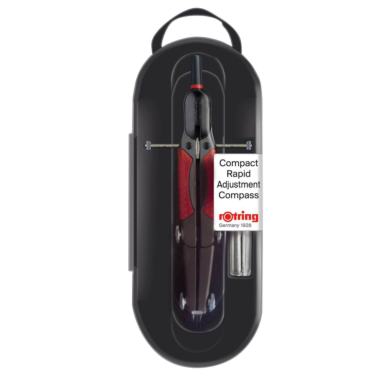 Compasso rotring compact micrometrico ajuste rapido comprimento 17 cm ( Imagem 4 de 4 ) - Preview
