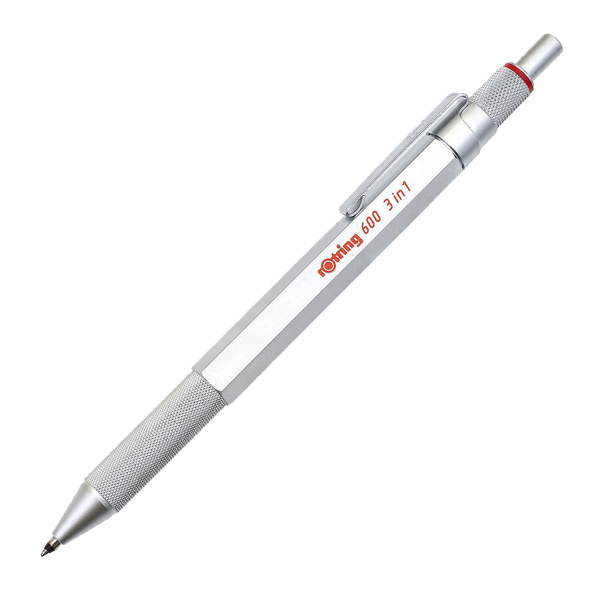 ROTRING - 600 3 IN1 PRATEADO 0,5 - 2164109 ( Imagem 2 de 3 ) - Preview