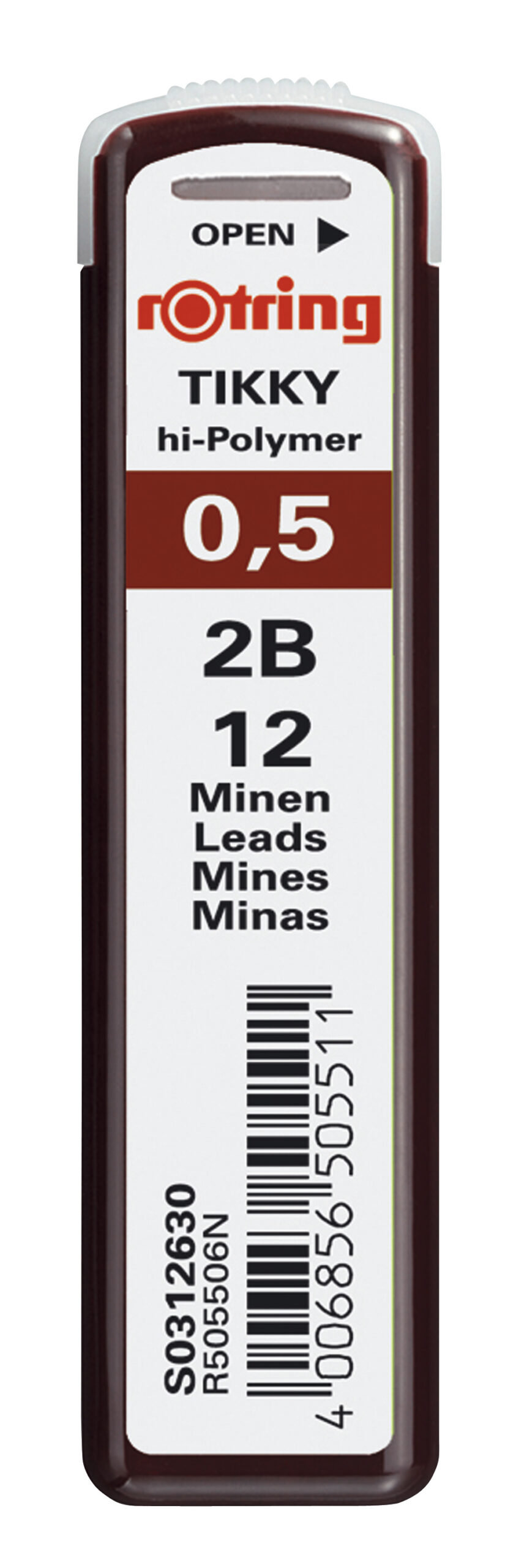 ROTRING - MINAS 0,5 2B - S0312630 ( Imagem 2 de 2 ) - Preview