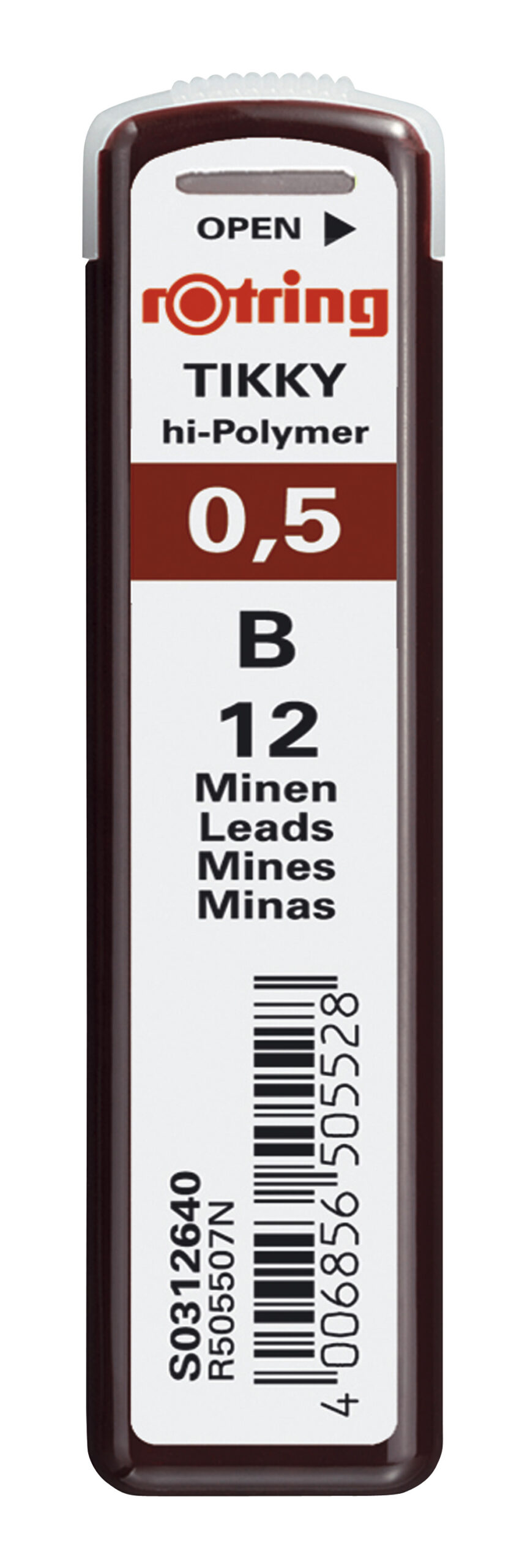 ROTRING - MINAS 0,5 B - S0312640 ( Imagem 2 de 2 ) - Preview