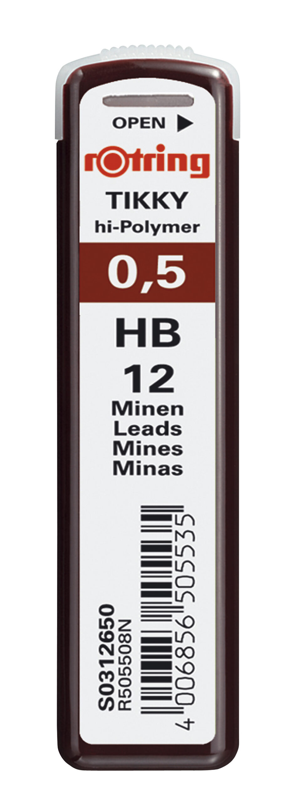 ROTRING - MINAS 0,5 HB - S0312650 ( Imagem 2 de 2 ) - Preview