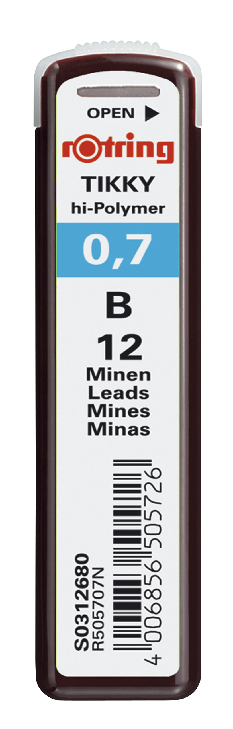 ROTRING - MINAS 0,7 B ( Imagem 2 de 2 ) - Preview