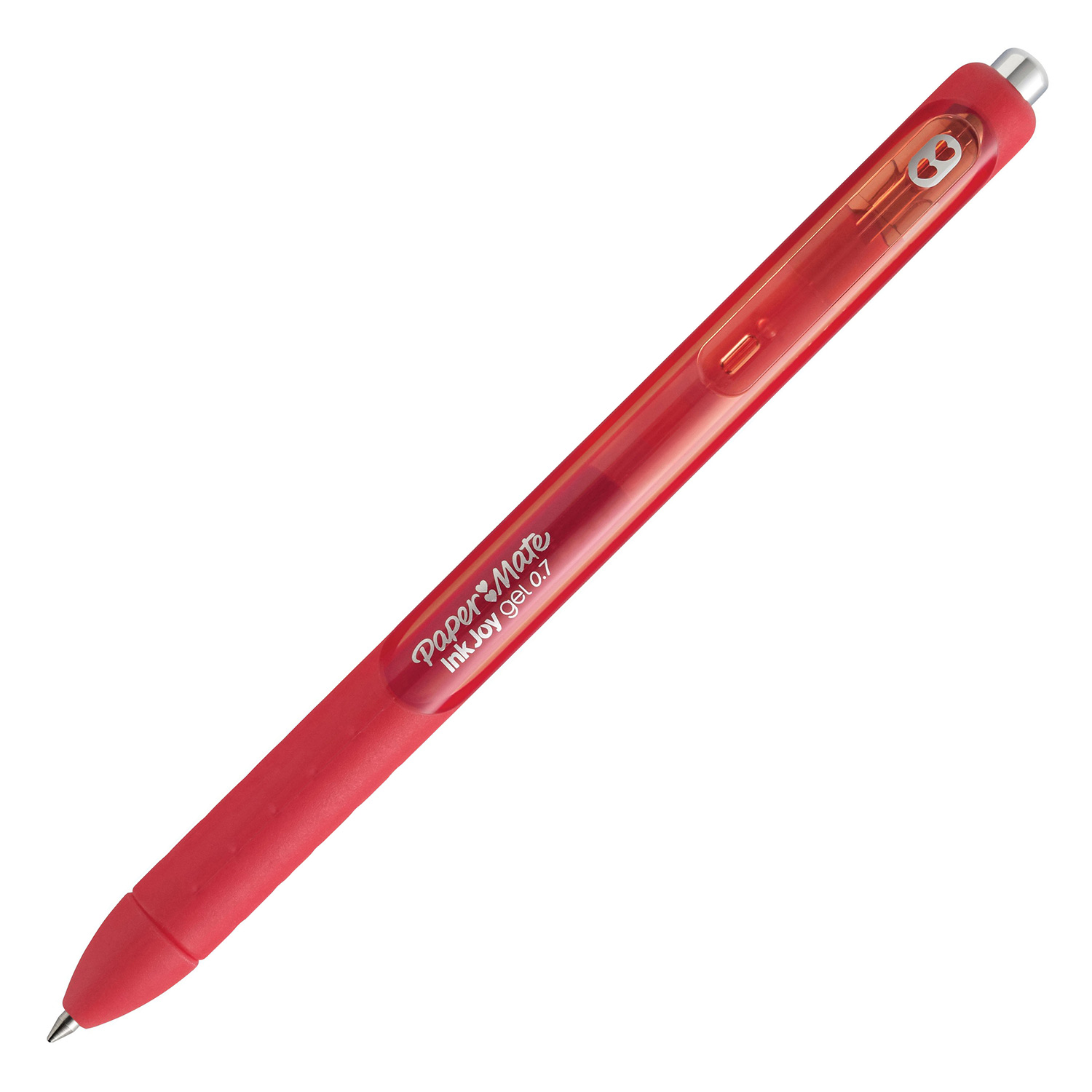Esferográfica Paper Mate Inkjoy Retratil Gel Pen Traço 0,7 mm - Vermelho ( Imagem 2 de 10 ) - Preview