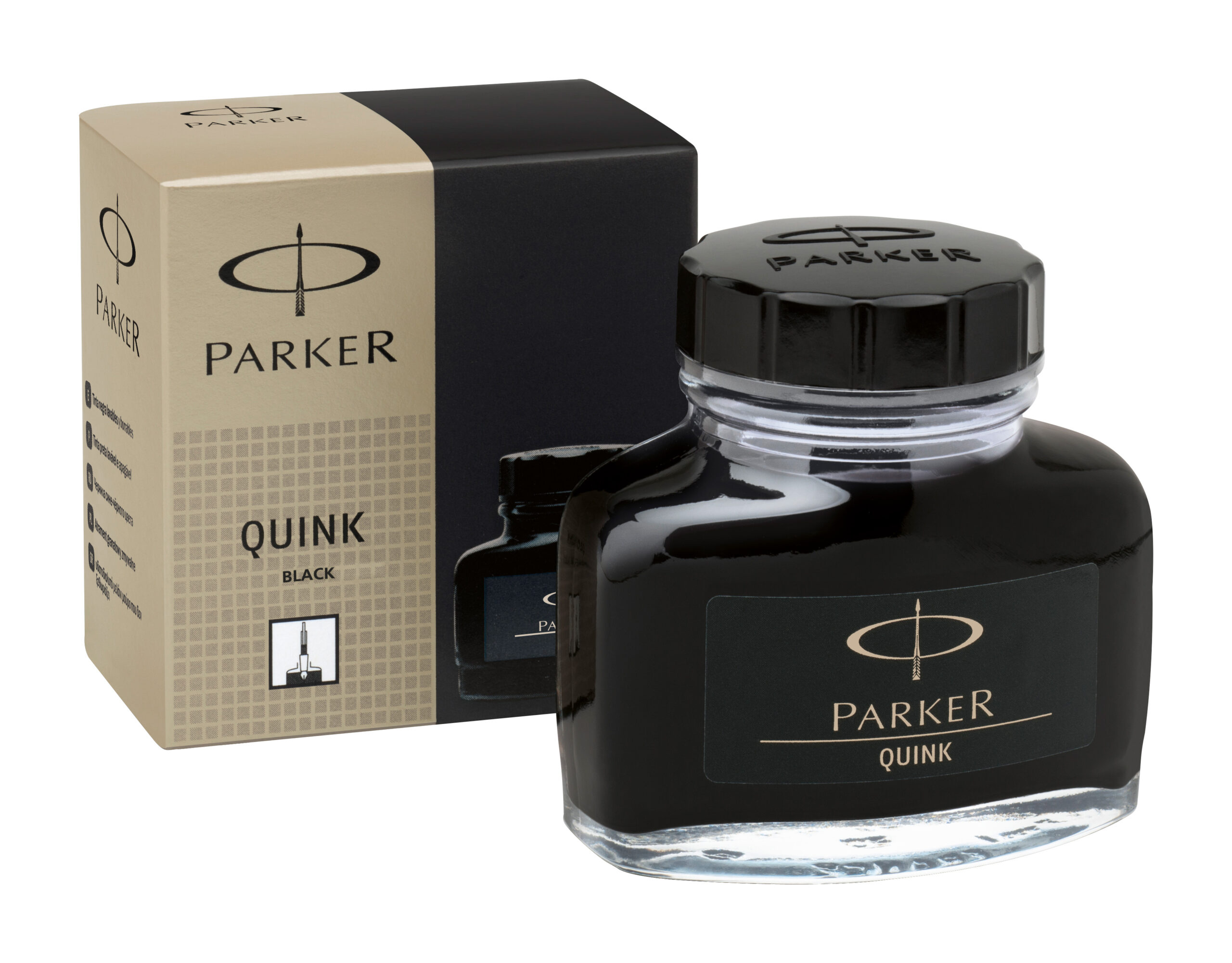 PARKER - TINTEIRO 57ml PRETO - 1950375 ( Imagem 2 de 7 ) - Preview
