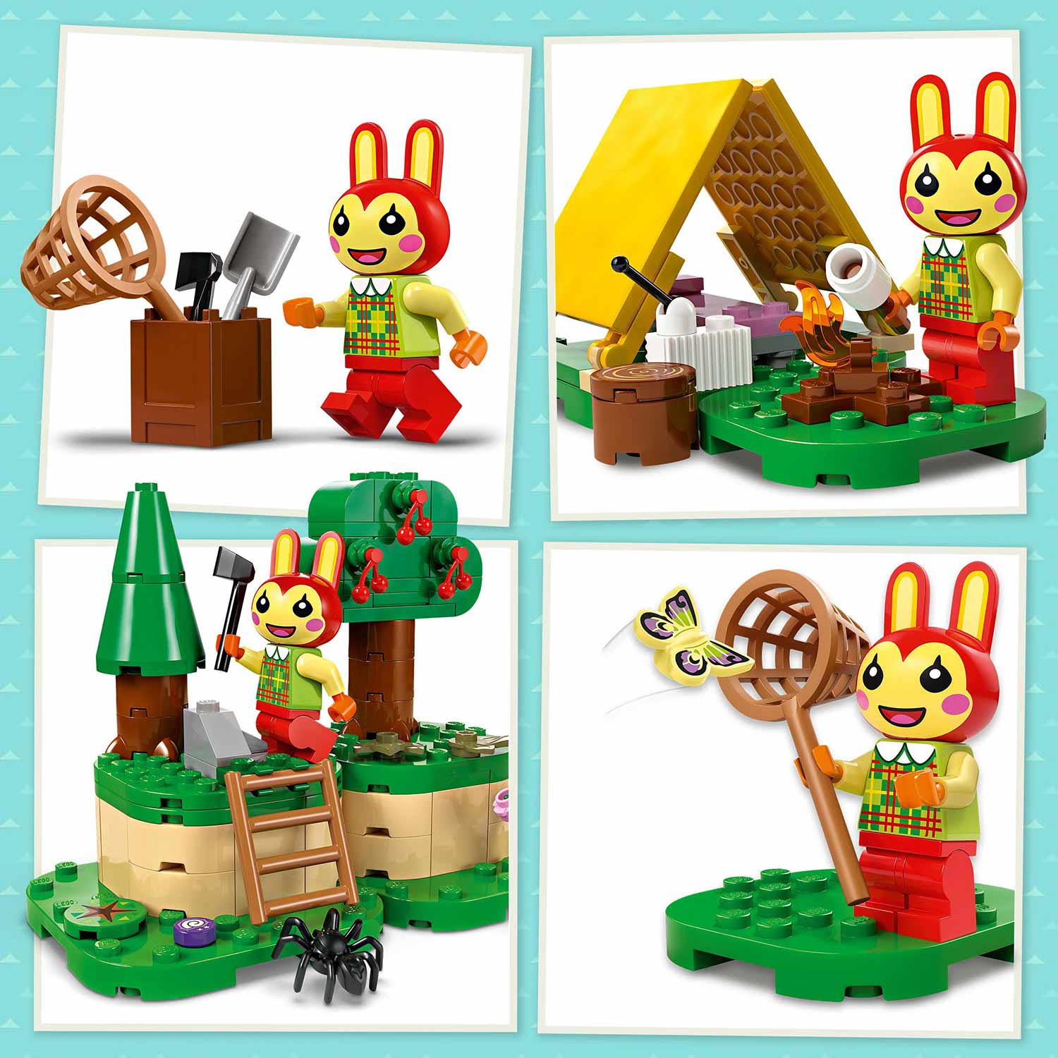 Lego Animal Crossing Atividades Ao Ar Livre Da Bunnie 77047 ( Imagem 3 de 4 ) - Preview