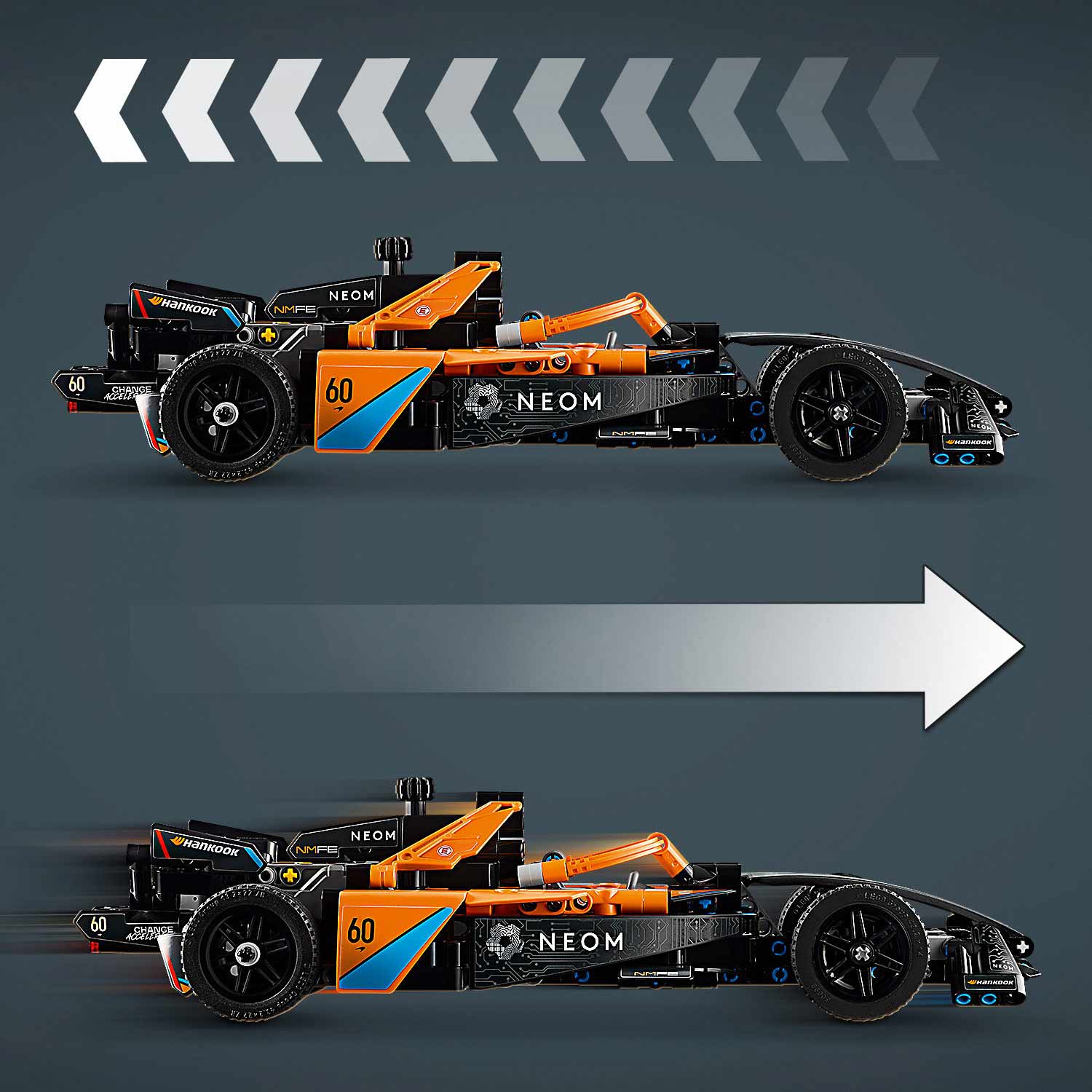 Lego Technic Neom Mclaren Formula E Race Car 42169 ( Imagem 3 de 4 ) - Preview