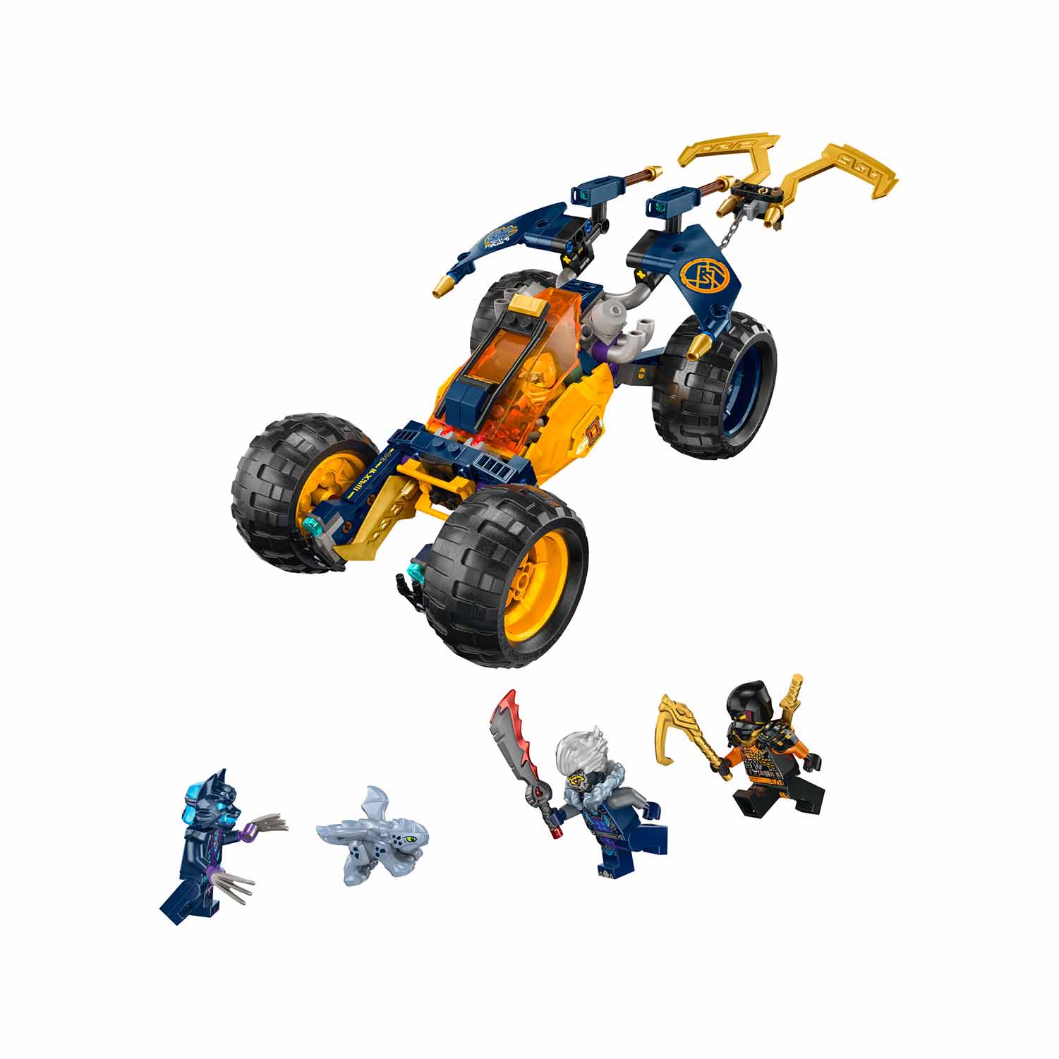 Lego Ninjago Carro Buggy Todo-O-Terreno Ninja Do Arin 71811 ( Imagem 2 de 4 ) - Preview