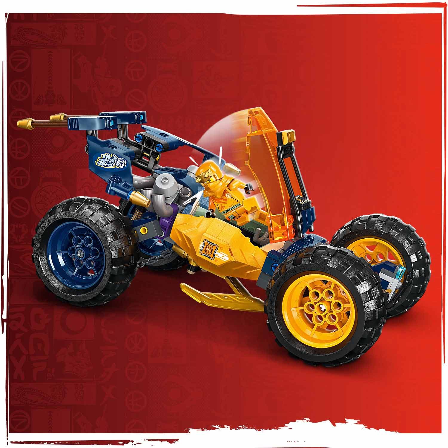 Lego Ninjago Carro Buggy Todo-O-Terreno Ninja Do Arin 71811 ( Imagem 3 de 4 ) - Preview