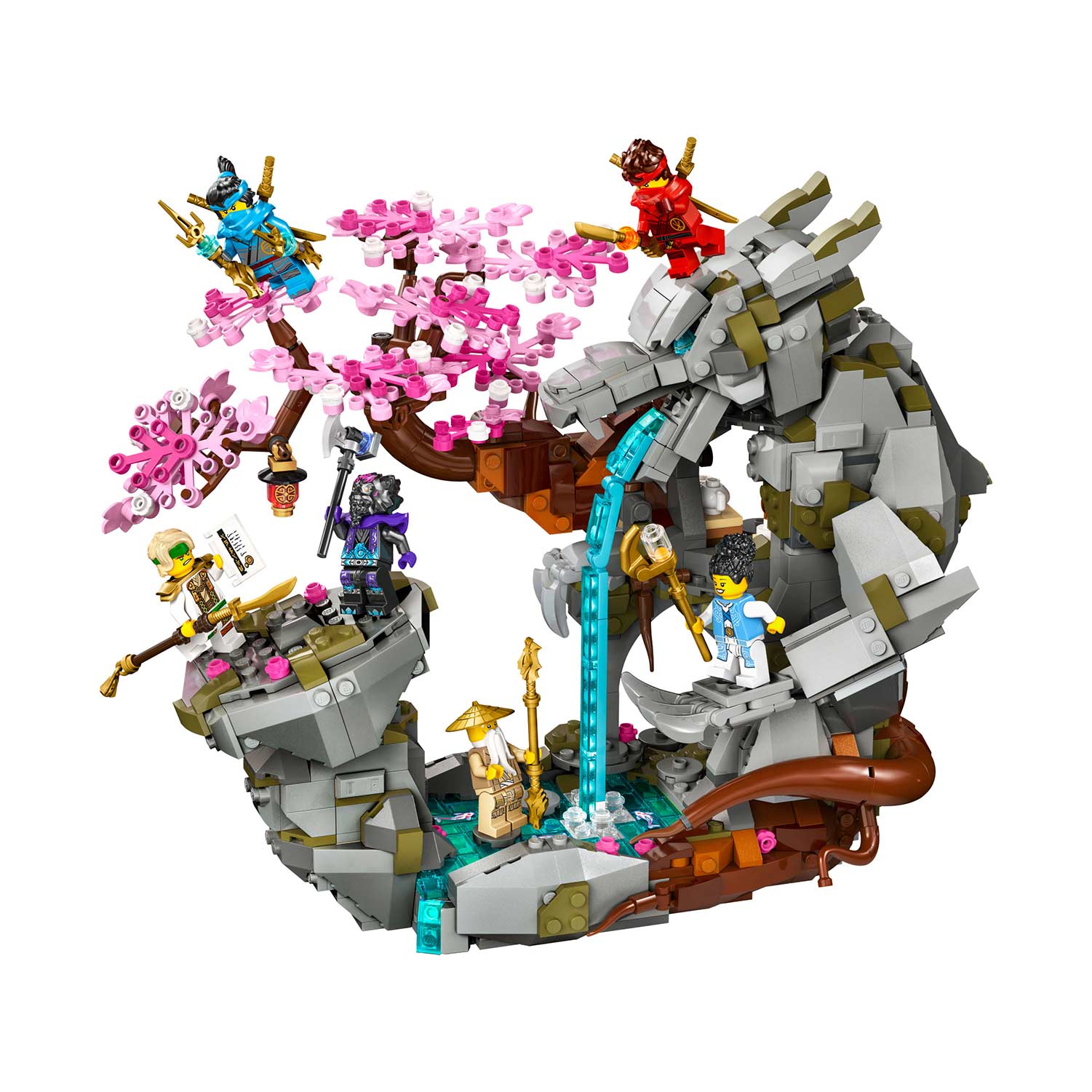Lego Ninjago Santuário De Pedra Do Dragão 71819 ( Imagem 2 de 3 ) - Preview