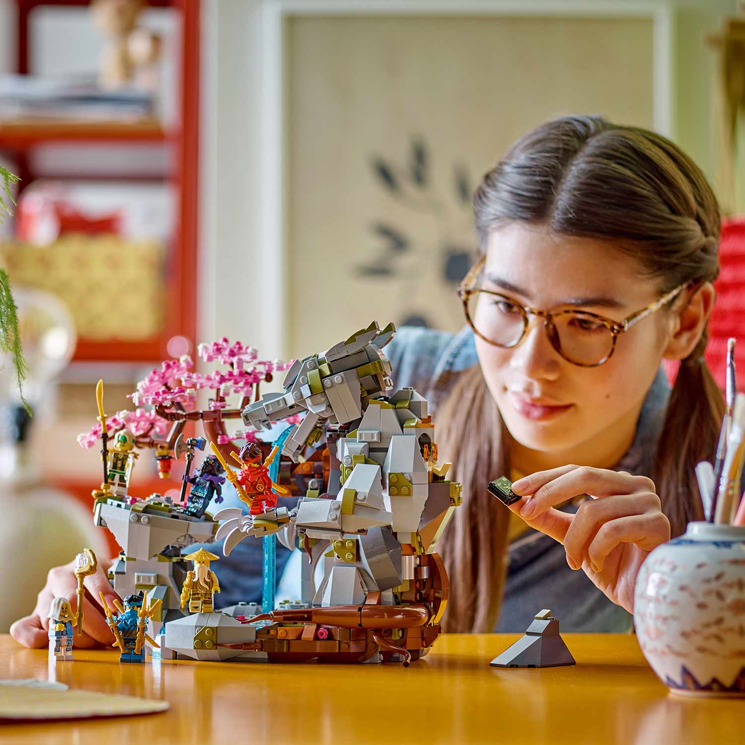 Lego Ninjago Santuário De Pedra Do Dragão 71819 ( Imagem 3 de 3 ) - Preview