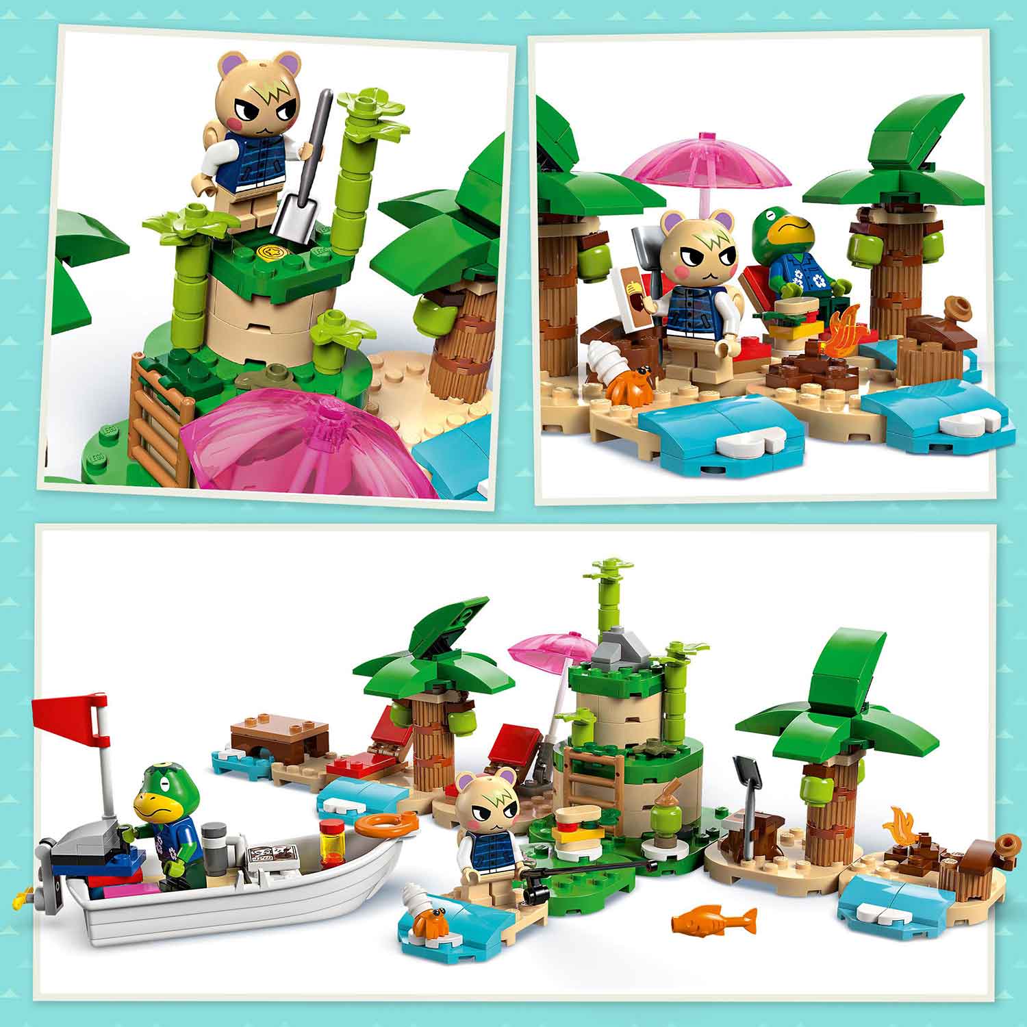 Lego Animal Crossing Passeio De Barco Do Kapp'N 77048 ( Imagem 3 de 4 ) - Preview