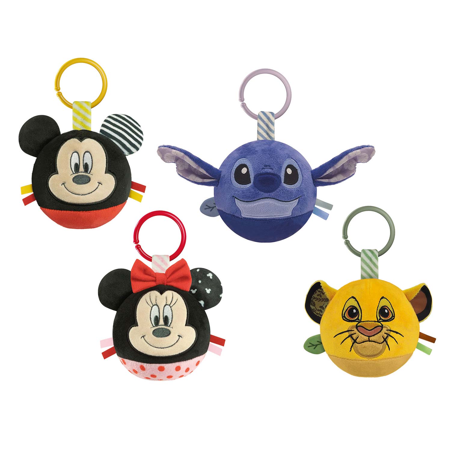 Bolas Fofinhas Sortidas Clementoni Disney Baby 17917 ( Imagem 2 de 2 ) - Preview